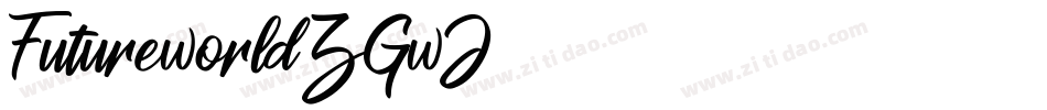 Futureworld-ZGwJ字体转换