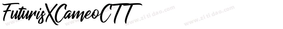 FuturisXCameoCTT字体转换