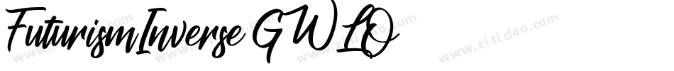 FuturismInverse-GWLO字体转换
