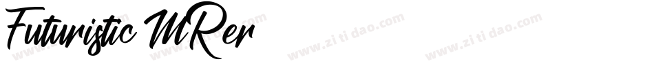 Futuristic-MRer字体转换