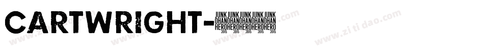 Cartwright字体转换