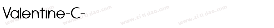Valentine-C字体转换