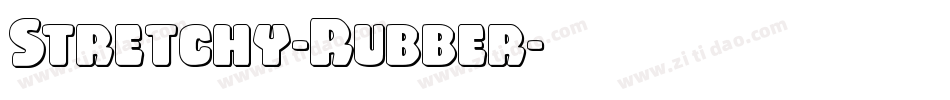 Stretchy-Rubber字体转换