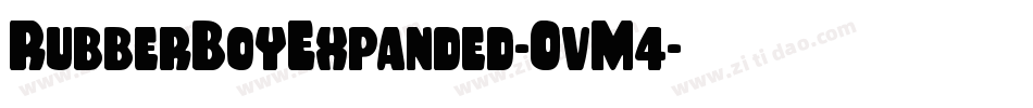 RubberBoyExpanded-OvM4字体转换