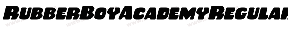RubberBoyAcademyRegular-404x字体转换 RubberBoyAcademyRegular-404x字体转换
