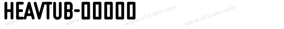 HEAVTUB字体转换