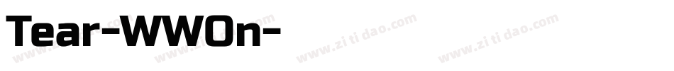 Tear-WWOn字体转换