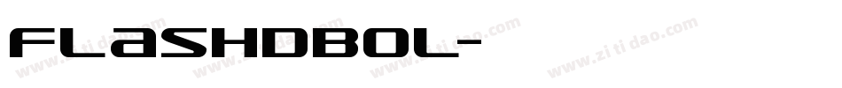 FlashDBol字体转换