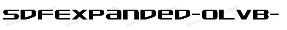SdfExpanded-oLvB字体转换