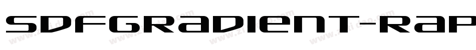 SdfGradient-RapM字体转换
