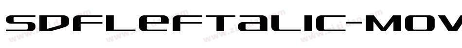SdfLeftalic-MoVw字体转换