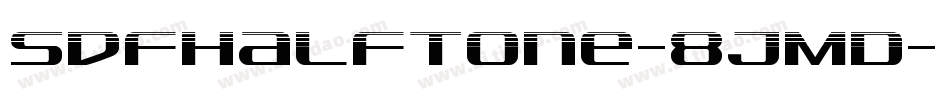 SdfHalftone-8JMD字体转换