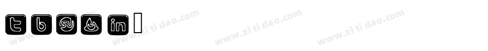 SocialTrendDemoOutline-Yzy1j字体转换