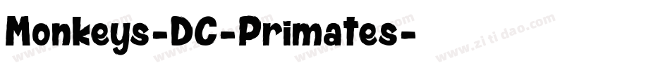 Monkeys-DC-Primates字体转换