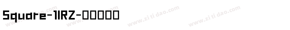 Square-1lRZ字体转换