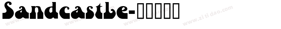 Sandcastle字体转换