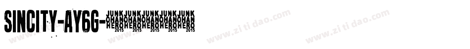SinCity-aY6g字体转换