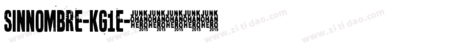 SinNombre-KG1e字体转换