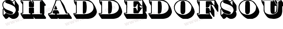 ShaddedOfSouth-v5xy字体转换
