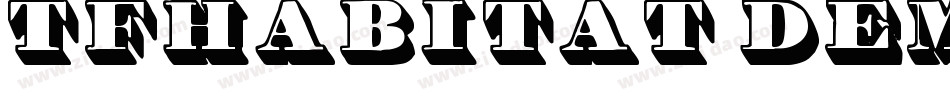 TFHabitat-Demibold字体转换