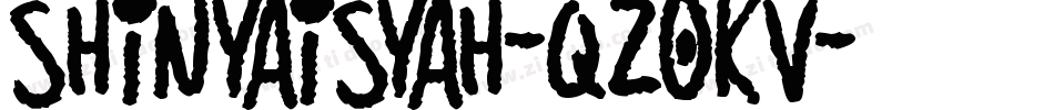 ShinyAisyah-qZ0KV字体转换