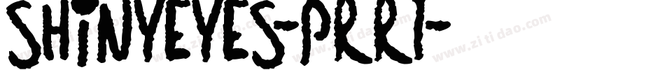 ShinyEyes-prr1字体转换