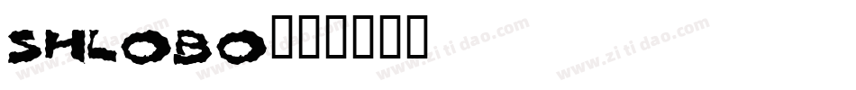 SHLOBO字体转换