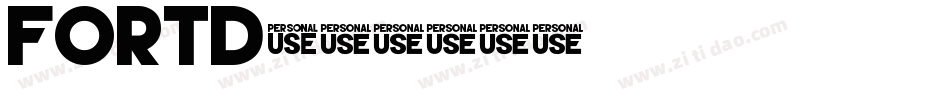 FORTD字体转换
