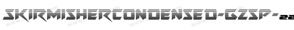 SkirmisherCondensed-gz5P字体转换