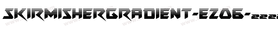 SkirmisherGradient-ezO6字体转换