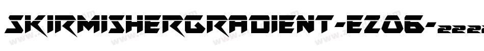 SkirmisherGradient-ezO6字体转换