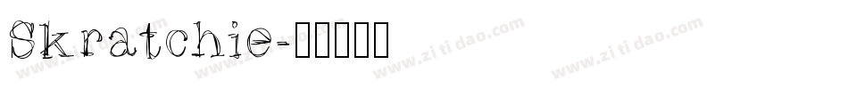 Skratchie字体转换