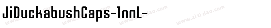JiDuckabushCaps-1nnL字体转换