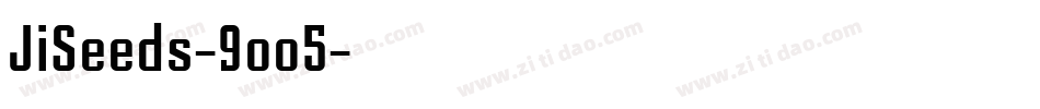 JiSeeds-9oo5字体转换
