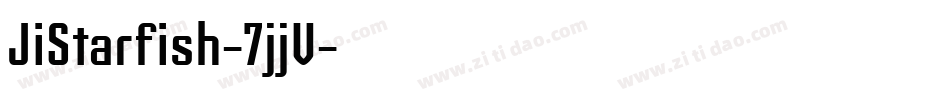 JiStarfish-7jjV字体转换