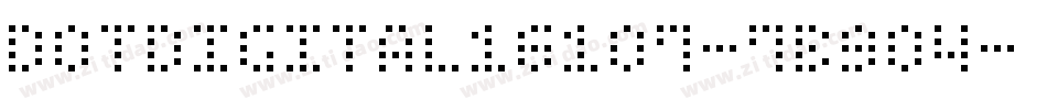 DotDigital16107-7B9O4字体转换