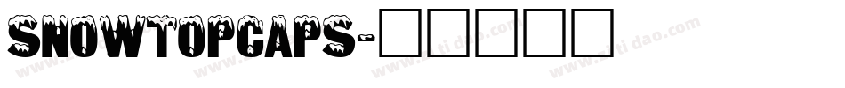 SnowtopCaps字体转换