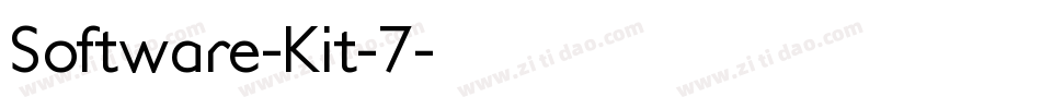 Software-Kit-7字体转换