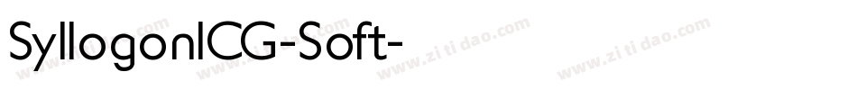 SyllogonICG-Soft字体转换
