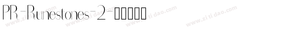 PR-Runestones-2字体转换