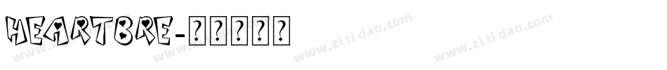 HEARTBRE字体转换