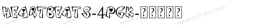 Heartbeats-4pgK字体转换