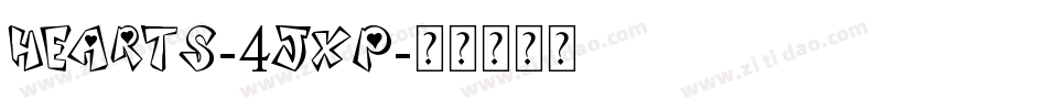 Hearts-4jxp字体转换