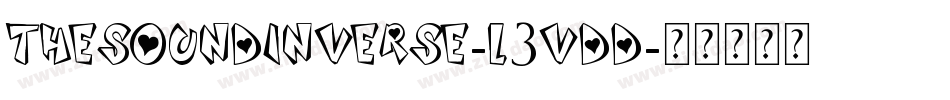 TheSoundInverse-L3VDD字体转换