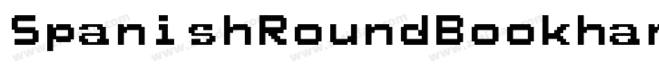 SpanishRoundBookhand16ThC-6x36字体转换
