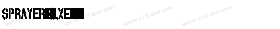 Sprayer-RLXE字体转换