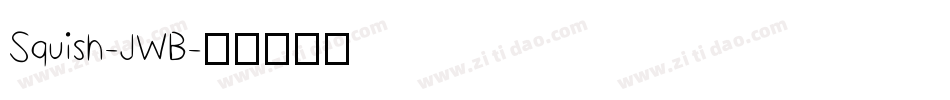 Squish-JWB字体转换