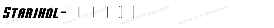 Starjhol字体转换