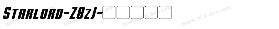 Starlord-Z8zJ字体转换