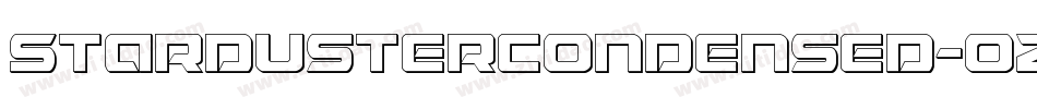 StardusterCondensed-ozK4字体转换